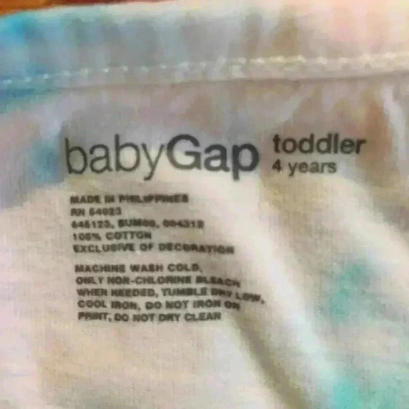 New! Gap tie dye adorable halter top - Picture 3 of 3